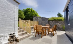 westview cottage Port William garden space