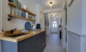 westview cottage hallway Port William